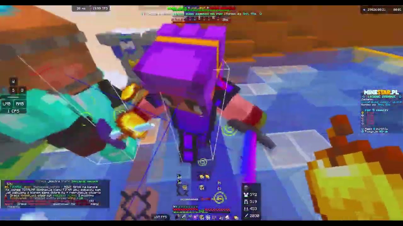 PERSPEKTYWA TOP 1 GRACZA  BOXPVP NA MINESTAR.PL
