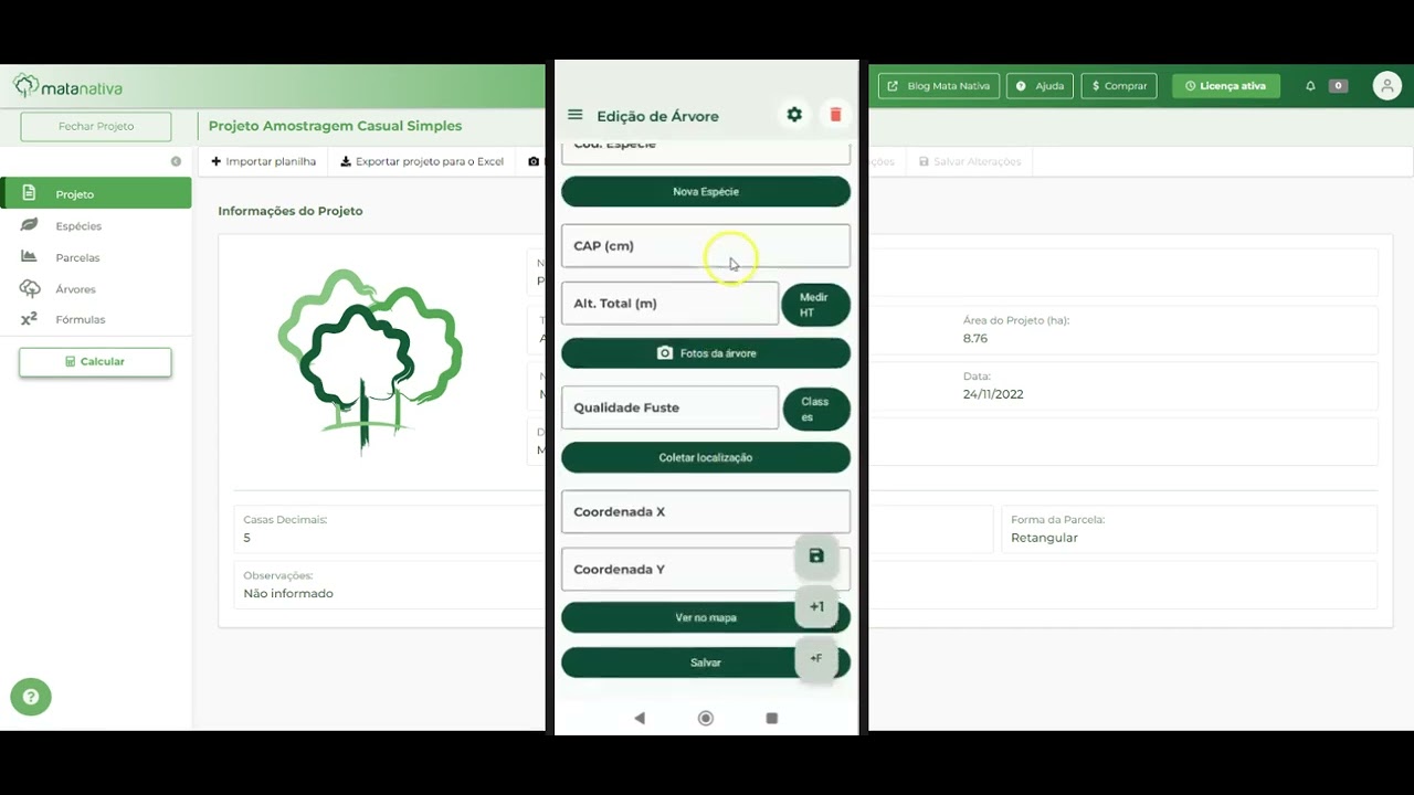 App Mata Nativa Coletor - Apresenta&ccedil;&atilde;o R&aacute;pida