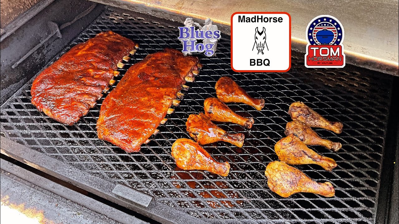 Pitts and Spitts Maverick 1250 Pellet Smoker / The Return of BBQ Brian! / Hot and Fast Ribs-Chicken!