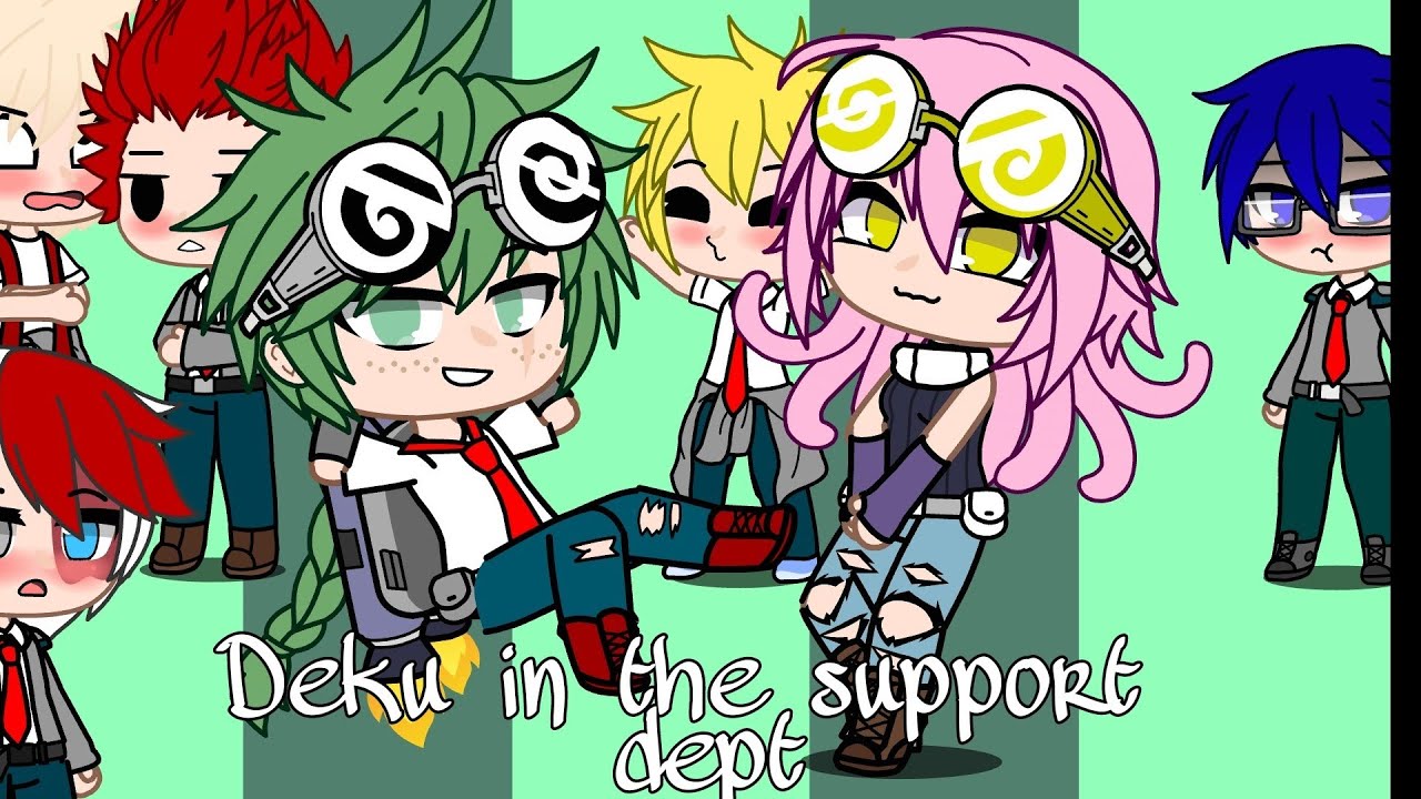 Deku in the support department | bnha | dekubowl
