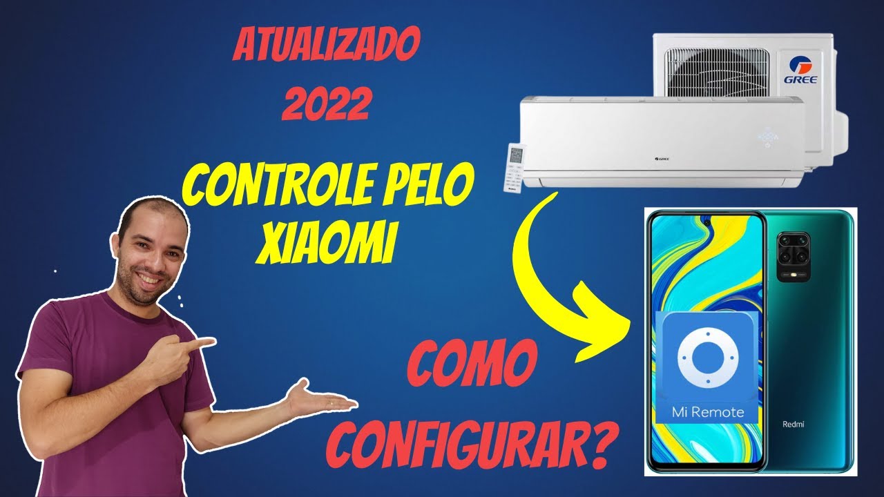 Como configurar o CONTROLE do AR-CONDICIONADO pelo MI-REMOTE da XIAOMI?