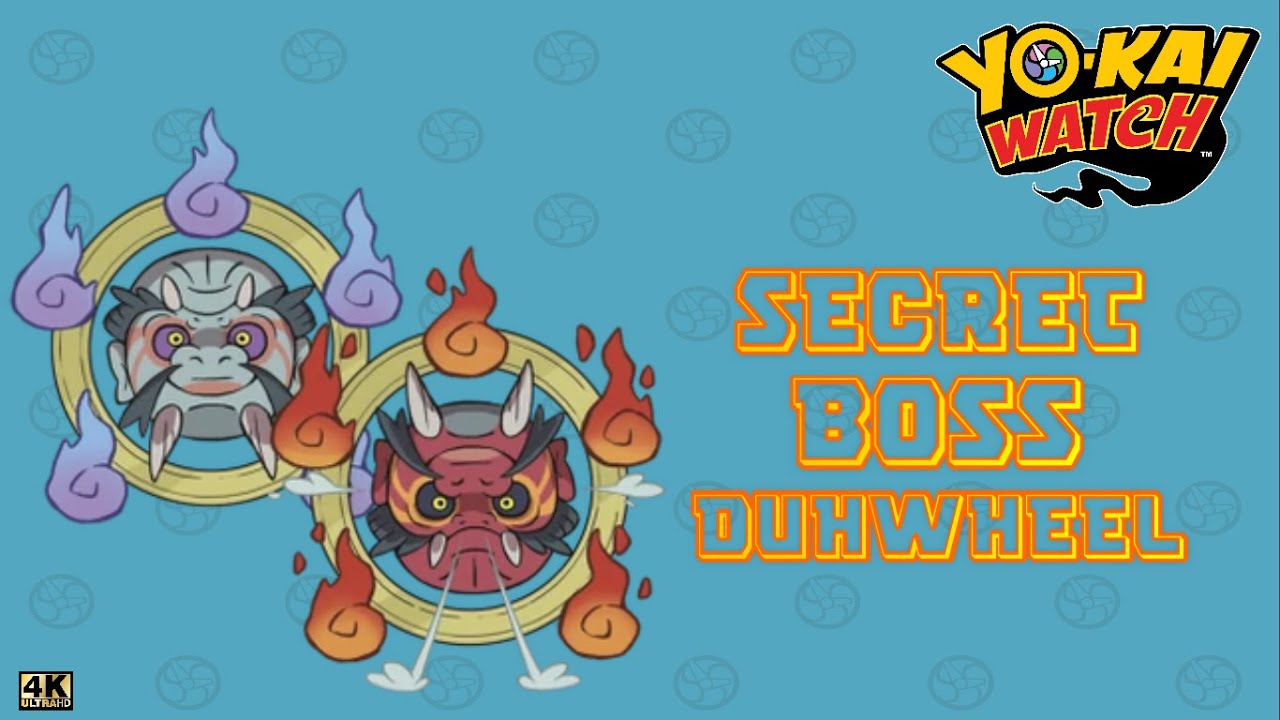 Yokai Watch - Secret Boss | Duwheel | [YW Tips & Tricks] | Nintendo 3DS | 4K (60) FPS