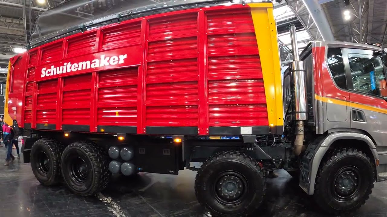 2025 Scania P410 XT 12.7 Litre 6-Cyl Diesel Dumper Truck Shuitemaker at LAMMA Show 2026