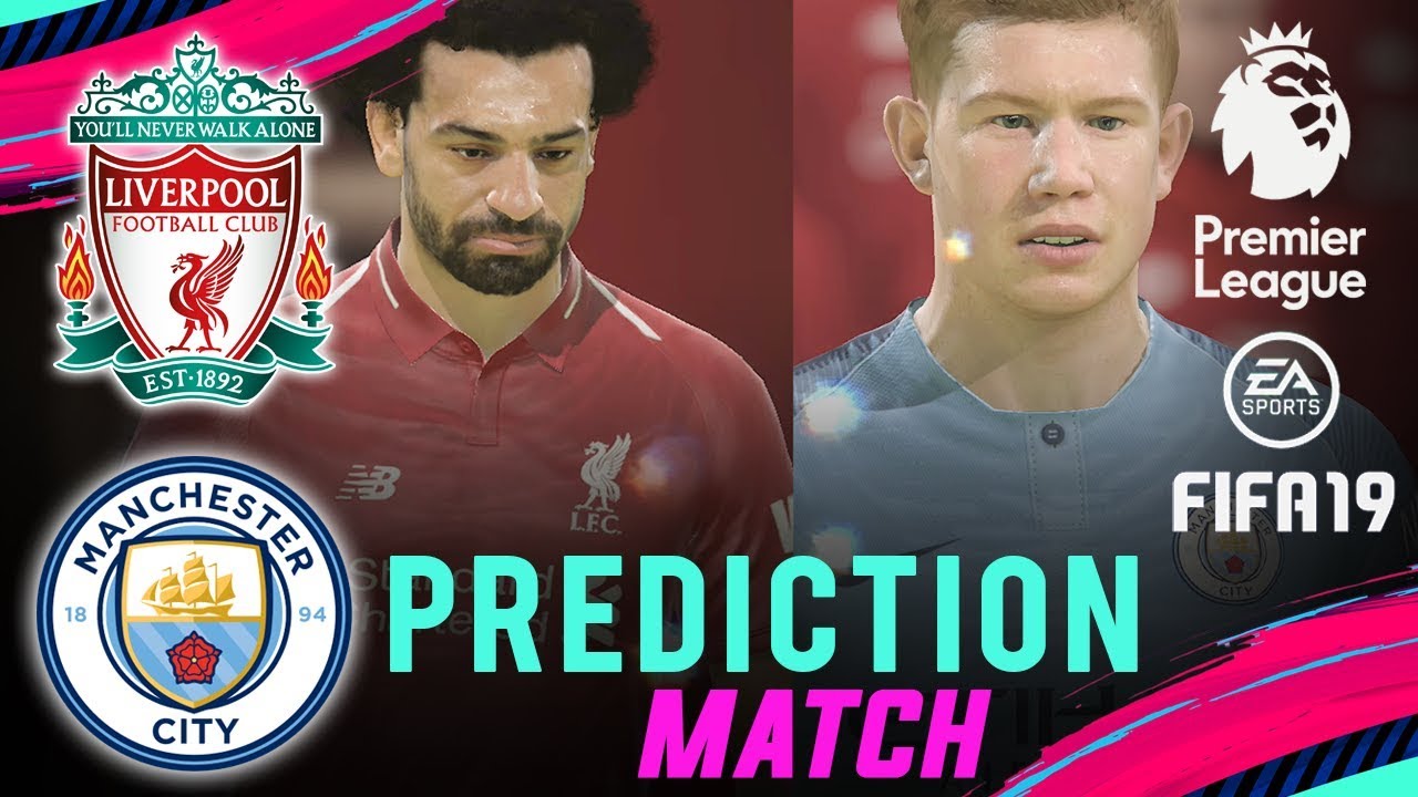 LIVERPOOL vs MANCHESTER CITY | FIFA 19 EPL Predict Matchday 8 | Broadcast Camera - 1080HD