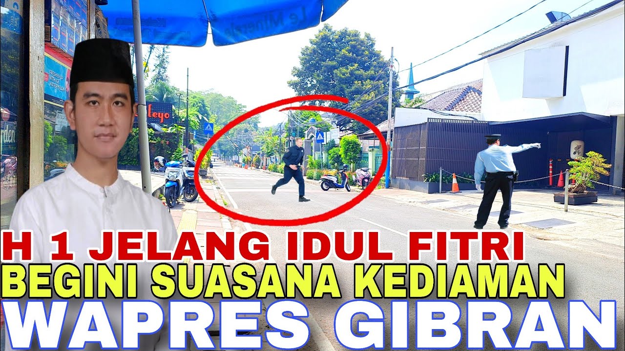 Terkini Kediaman Wapres Gibran Menteng-Jakarta Pusat