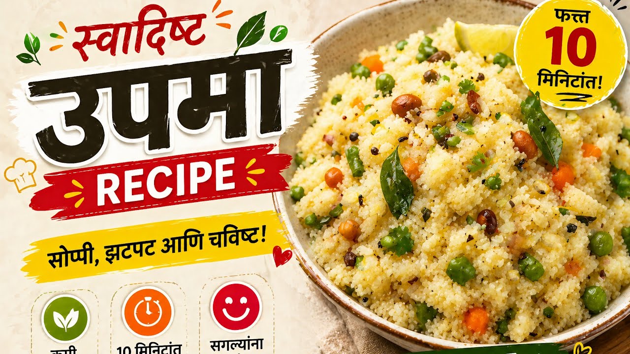 Swsdhisht Rva Upma/Upit kanda Dalhe Shengdane Ghalun Kelela Ha Khupch Testi Recipe #upma #upit 