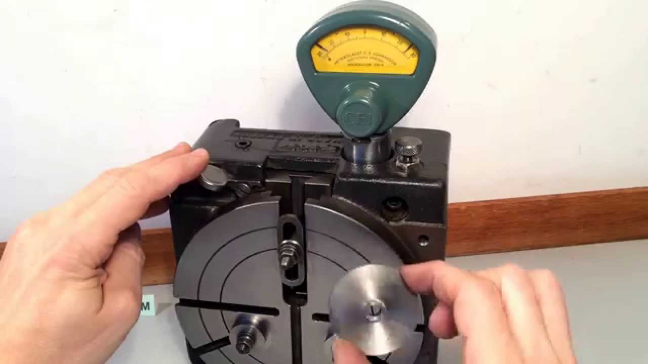 C.E. Johansson Mikrokator 510-4 Comparator with SKF Stand ø165mm