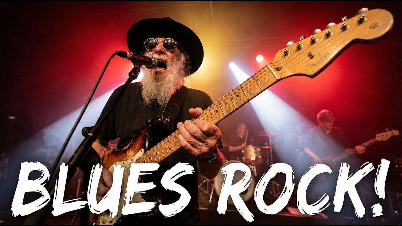 Jimi Hendrix, Eric Clapton, SRV, Gary Moore, ZZ Top 🔥 Classic Blues Rock Vocals & Guitar Riffs 🎸🎤