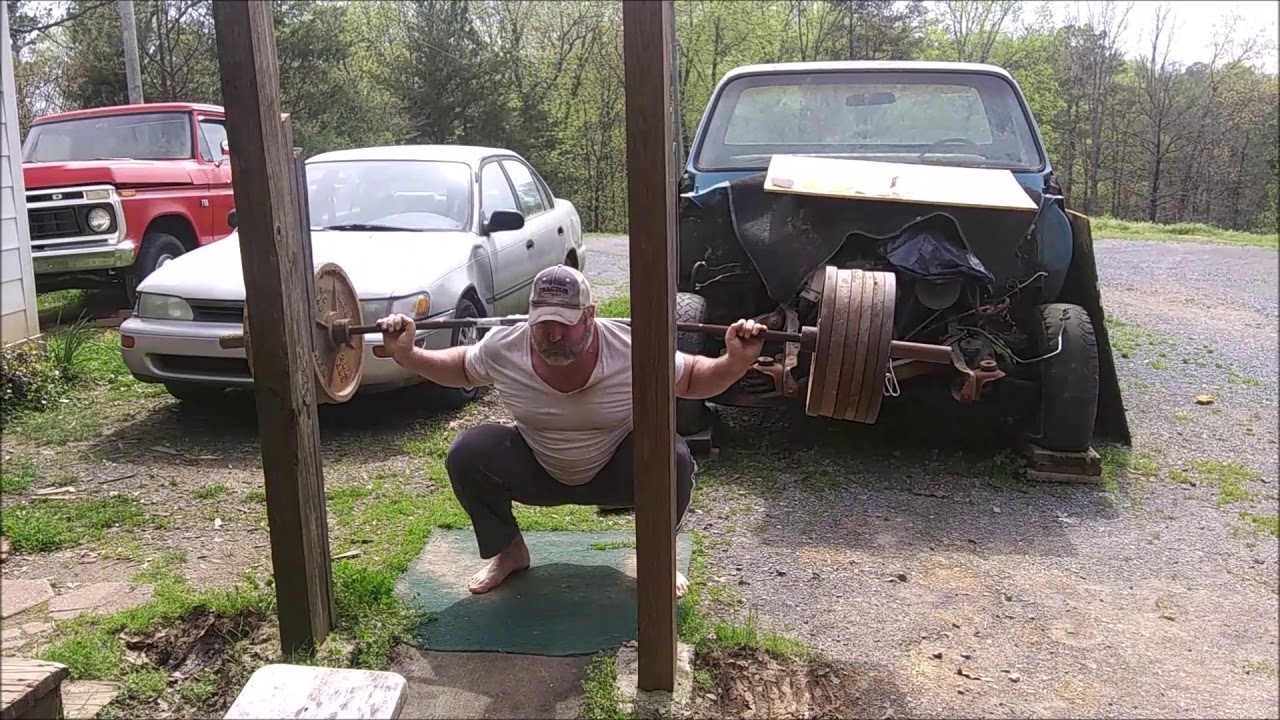 585/265kg ATG Pause Squat