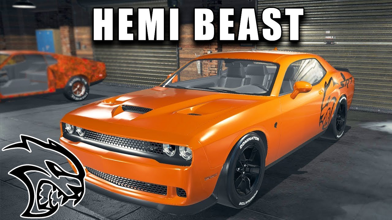 1111 HORSE POWER CHALLENGER SRT HELLCAT| Car Mechanic Simulator 2018