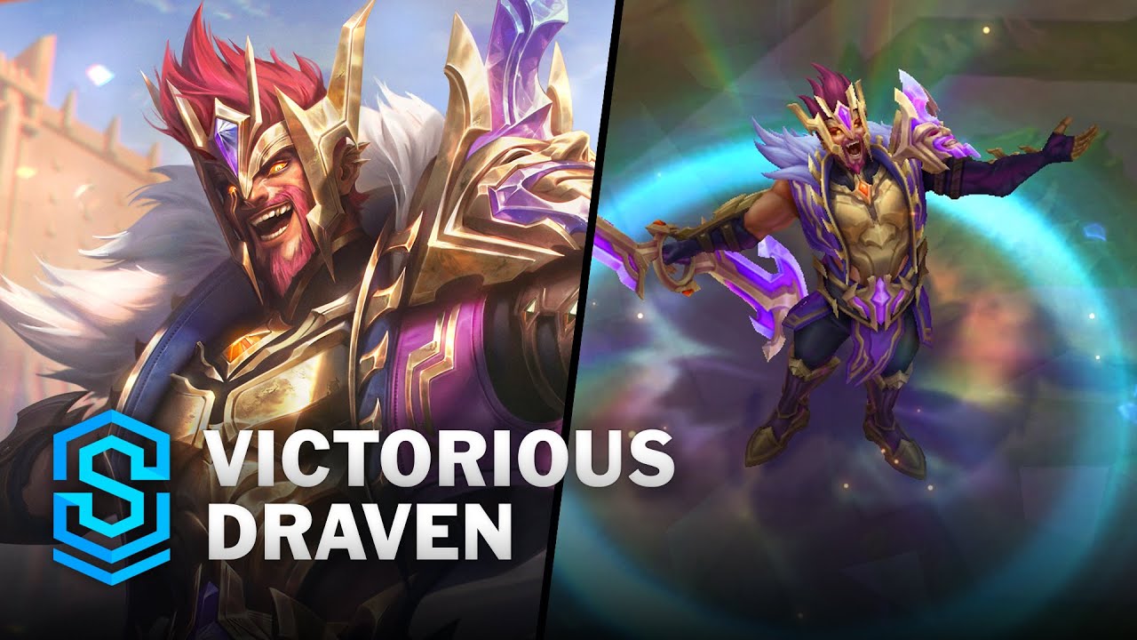 Victorious Draven Skin Spotlight - Pre-Release - PBE Preview - League of Legends