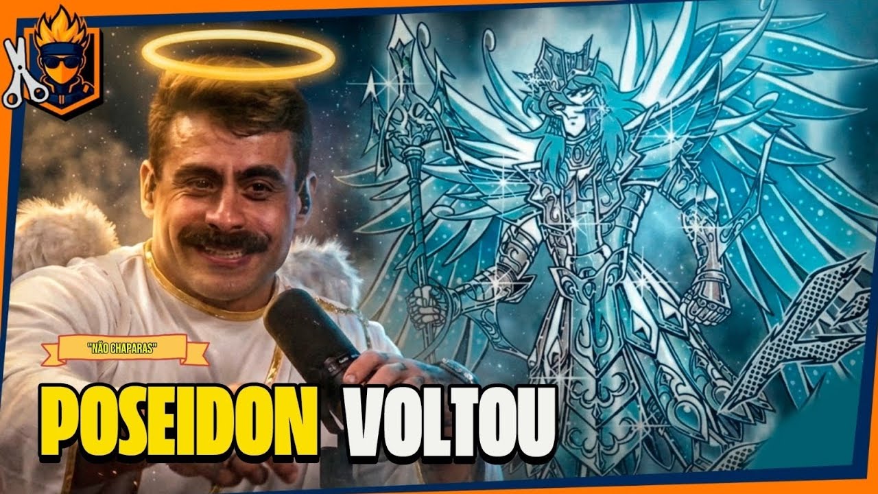 POSEIDON RETORNA EM NOVO MANGÁ DE CAVALEIROS DO ZODÍACO 