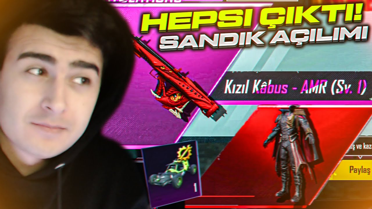 YÜKSELTİLEBİLİR AMR VE ÖLÜM MESAJLI BUGGY DESENİ ÇOK KOLAY ÇIKTI! PUBG MOBİLE SANDIK AÇILIMI