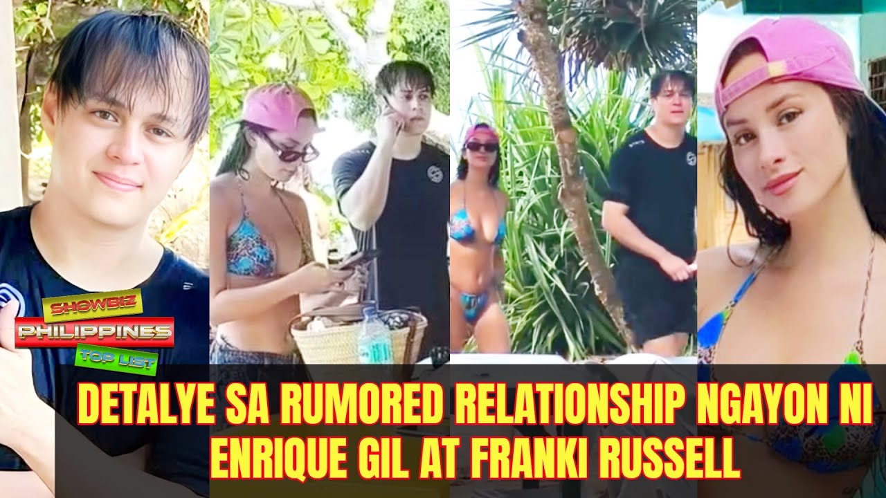 Detalye sa rumored relationship ngayon ni Enrique Gil at Franki Russell