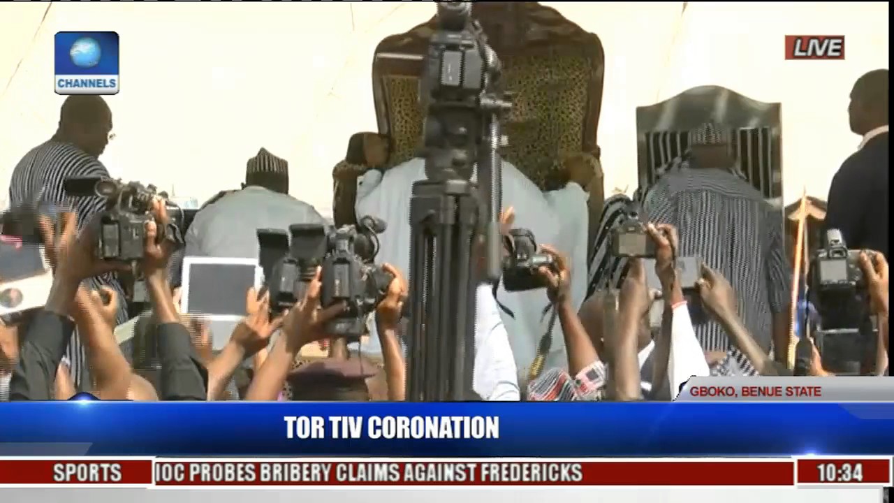 Coronation Ceremony Of New Tor Tiv In Gboko,Benue State Pt 1