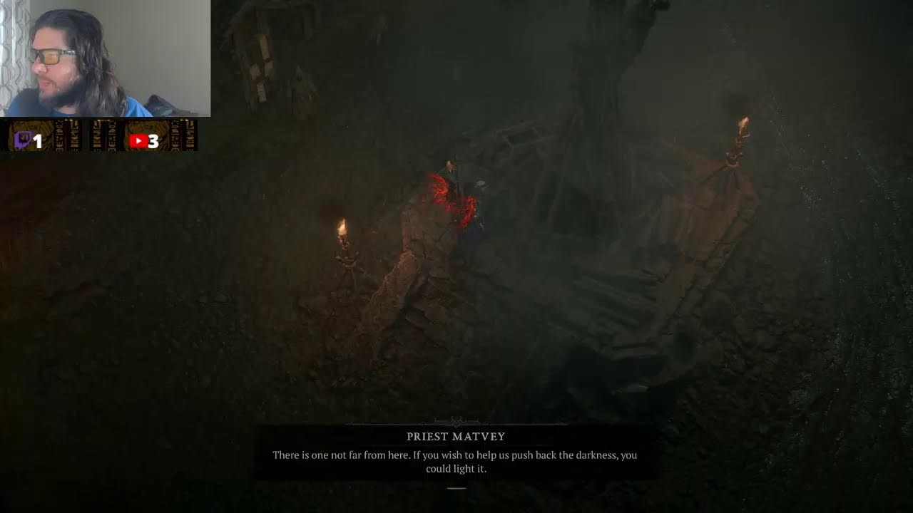 Hardcore Diablo stream. Stream ends  when we die