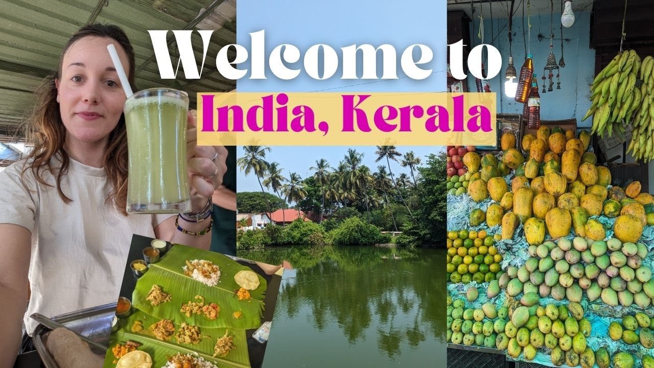 On arrive en INDE 🇮🇳😍 Quelques galères & découverte du Quartier (calme & 🌿🌴🌳) - Voyage au Kerala