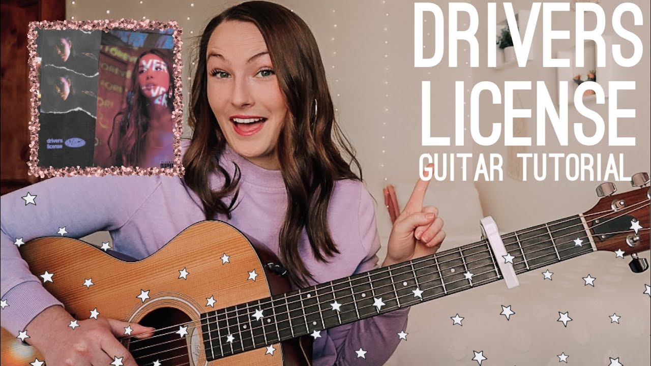 Olivia Rodrigo Drivers License Guitar Tutorial // Beginner Guitar Tutorial // Nena Shelby
