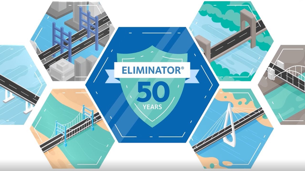 GCP’s pioneering bridge deck waterproofing system: ELIMINATOR® and Bond Coat 4