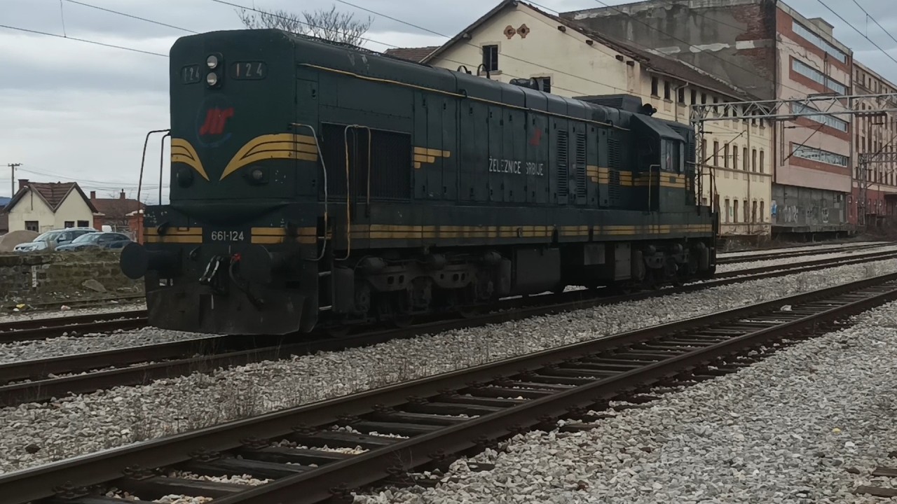 SKG 661-124 GOING SOLO WHILE SLOWLY PASSING STATION Aleksinac | 09.02.2026.