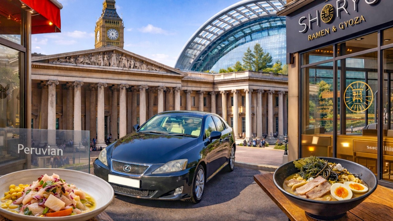 Prima data cu Lexusaki in Londra - Incercam mancare japoneza si peruana