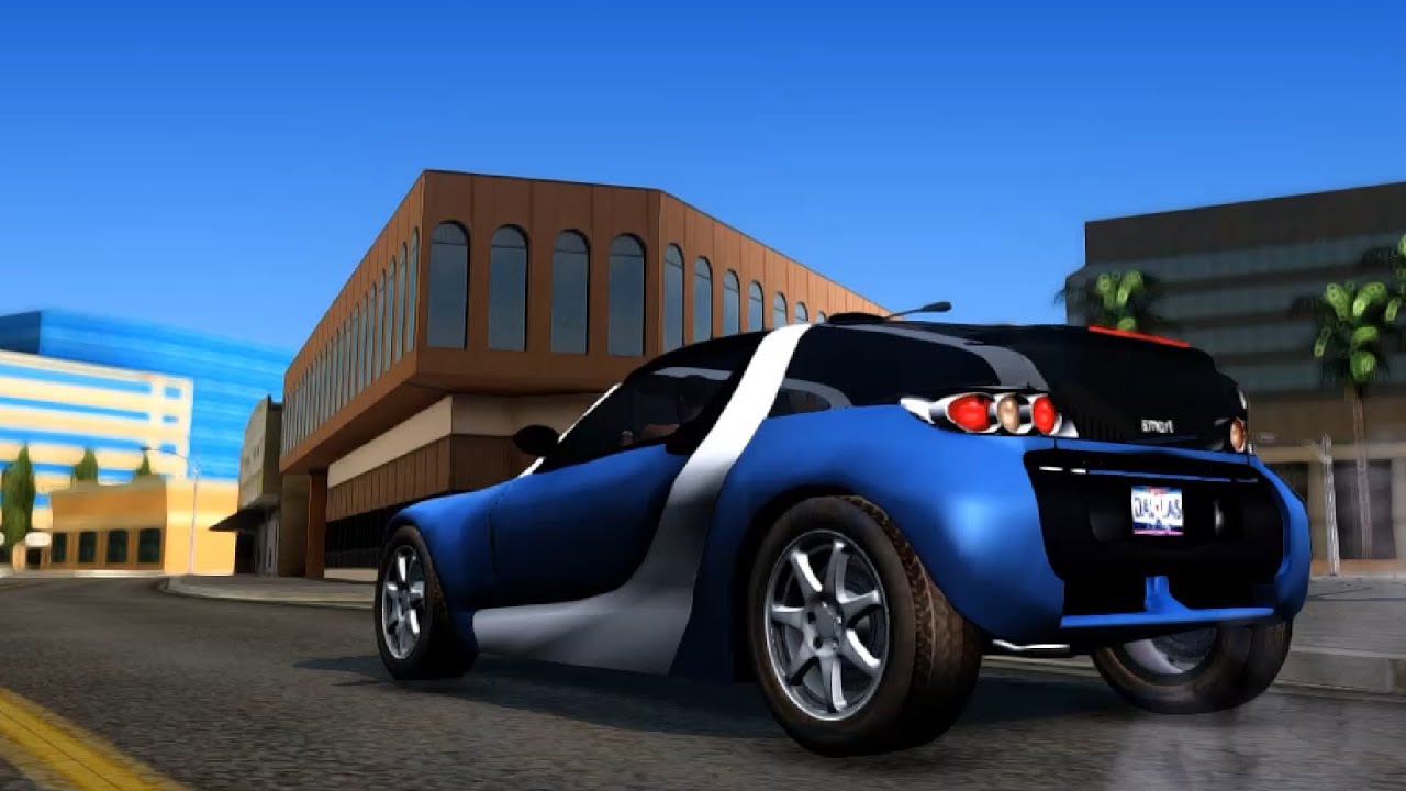 Smart Roadster Coupe - GTA San Andreas | EnRoMovies _REVIEW