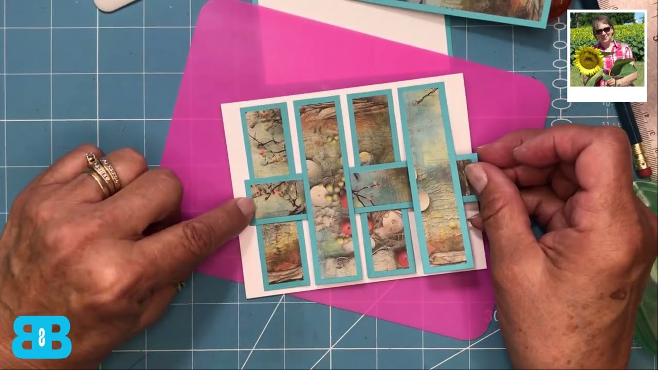 Beyond Basics Card Making Class: #1. Paper Weaving Card