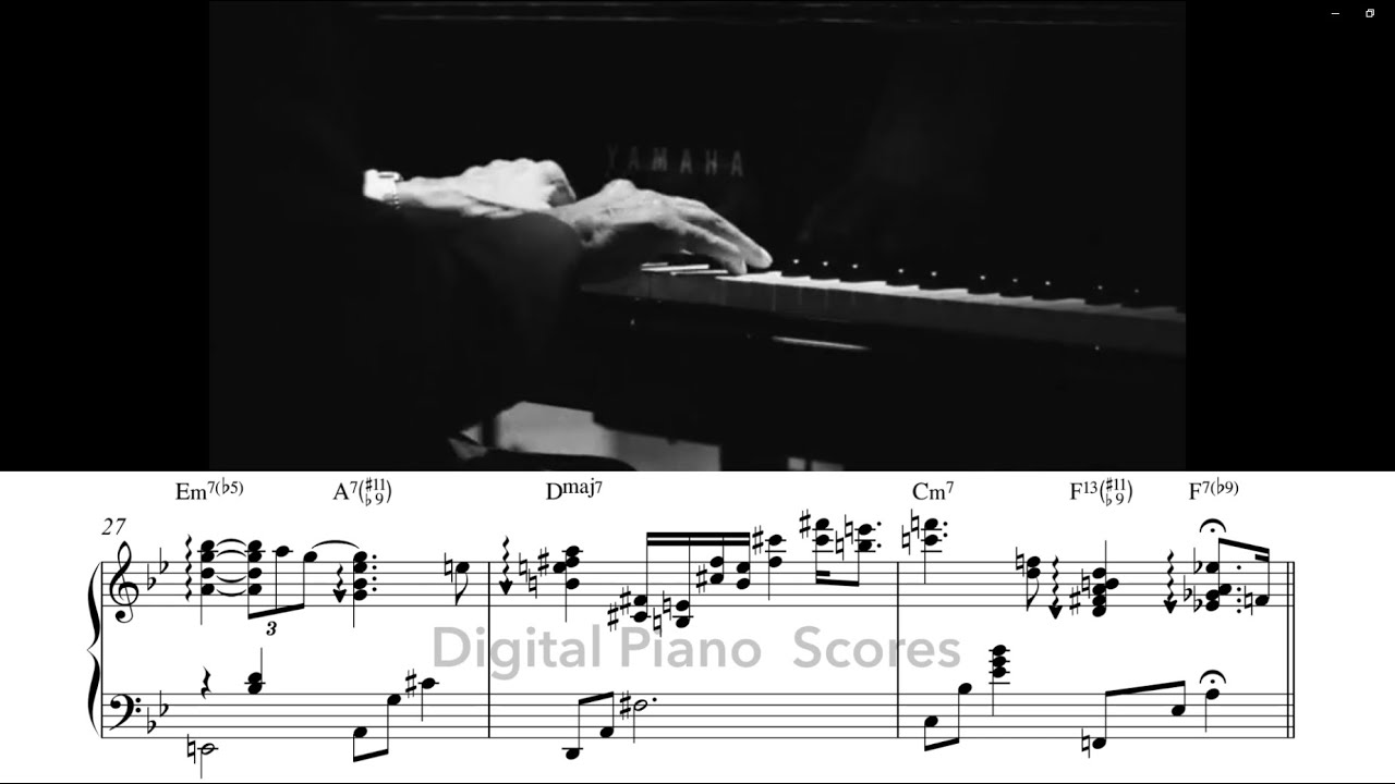 Another Masterclass in Harmony From Barry Harris