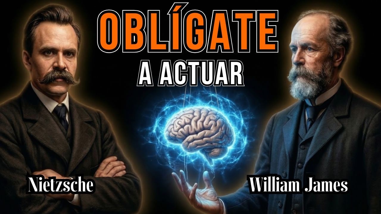 CÓMO FORZAR a tu CEREBRO a DESEAR hacer COSAS DIFÍCILES | Nietzsche + William James