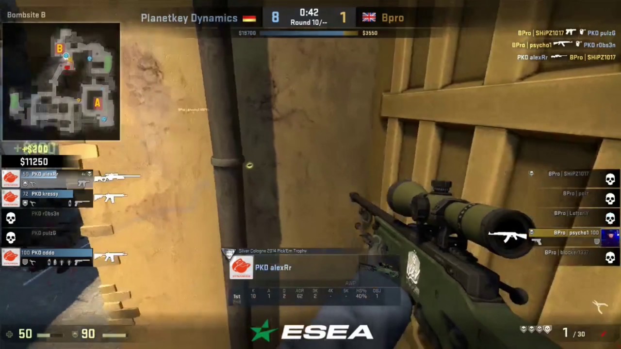 alexRr ACE vs Bpro