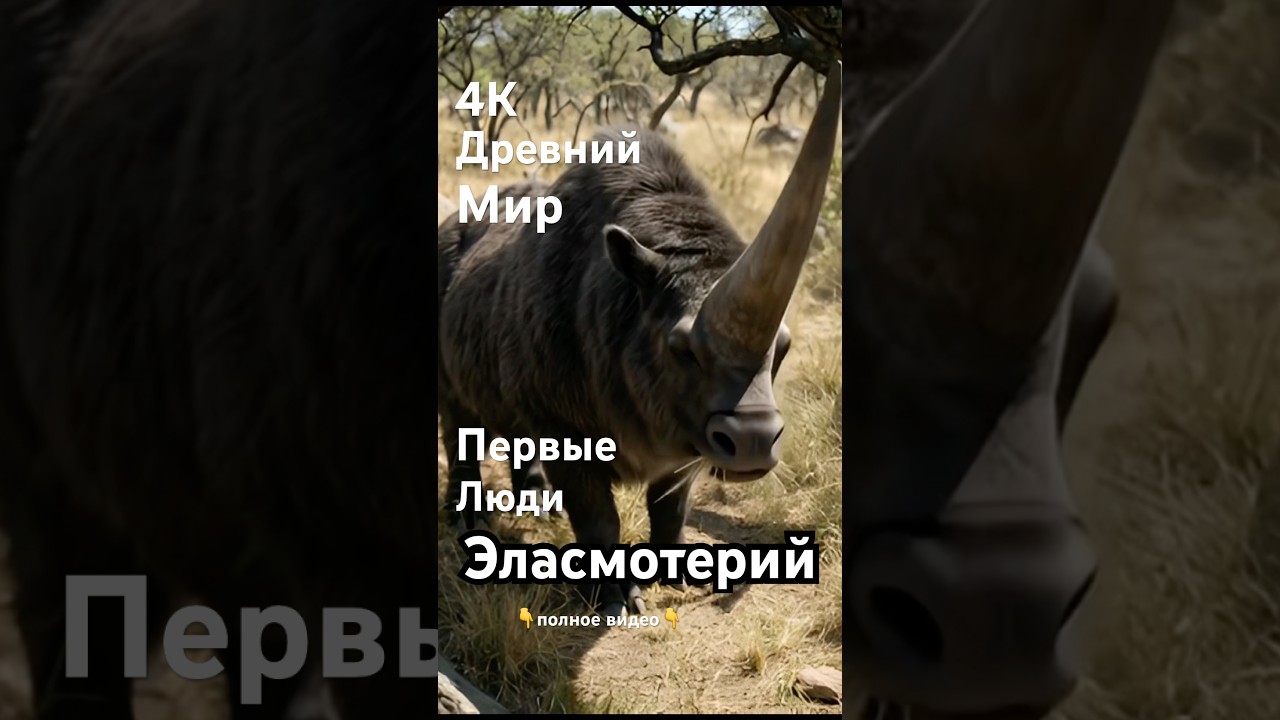 4К. Охота Первых Людей. Древний Мир. 