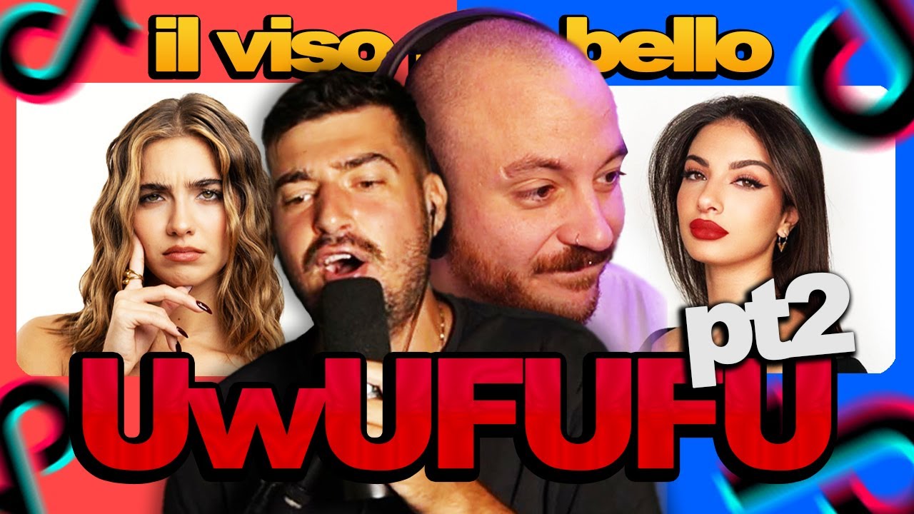 IL VISO PIU' BELLO DI TIKTOK? Uwufufu con @LucaMightShow  [parte 2]😍