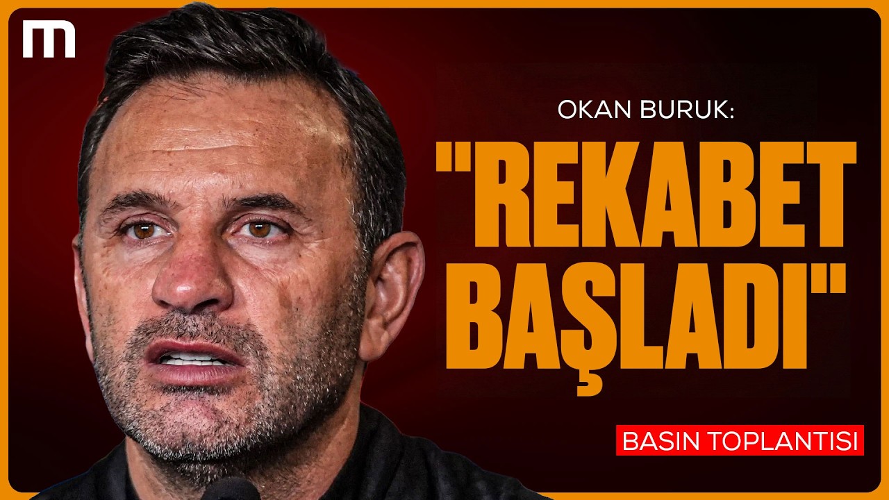 Okan Buruk Maç Sonu Basın Toplantısı | Galatasaray - Juventus Canlı Yayın