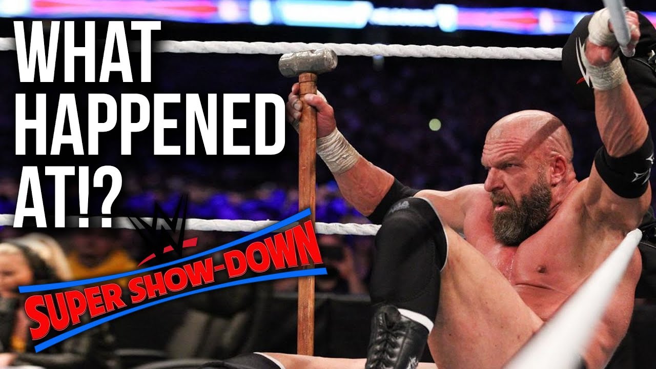 WHAT HAPPENED AT: WWE Super ShowDown