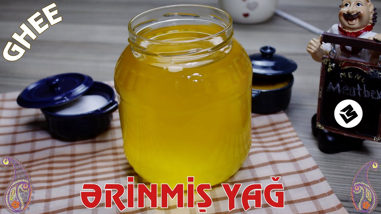 ТОПЛЁНОЕ ОЧИЩЕННОЕ МАСЛО - молочный жир по-Азербайджански!
