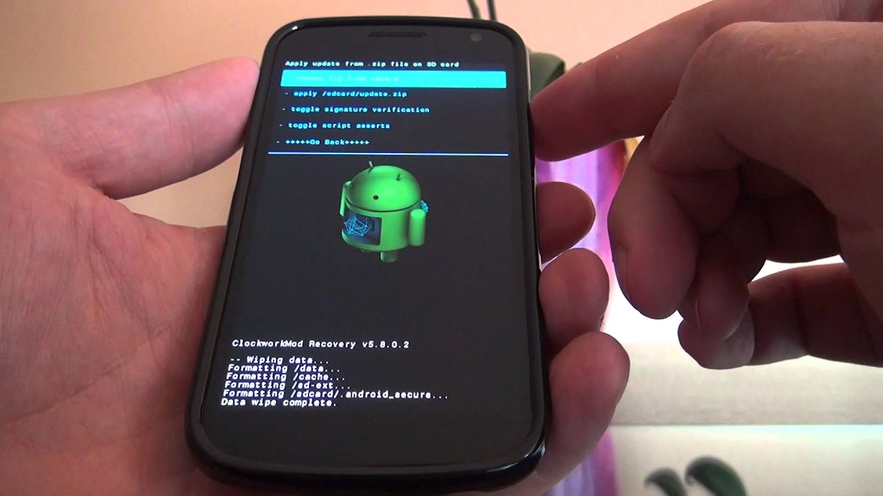 Как прошить кастомную прошивку для Galaxy Nexus - BAMF Paradigm v2.0