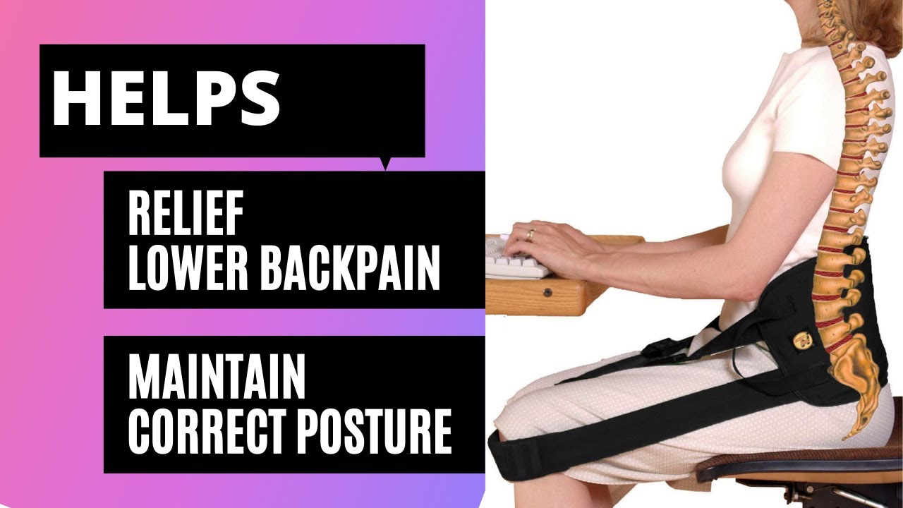 Nada-Chair Back-Up with CushShins Premium Back Support System Turns to Convertible Pouch Bag