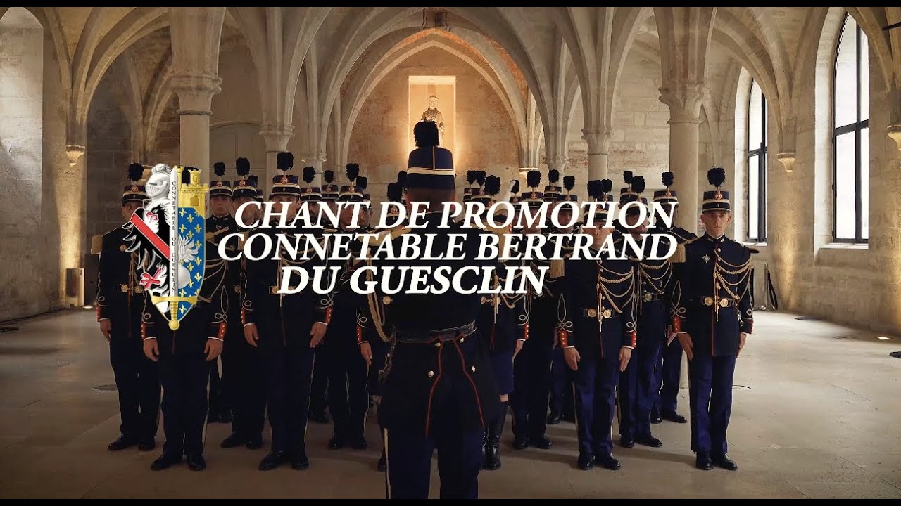 Chant de la promotion Connétable Bertrand du Guesclin - EOGN