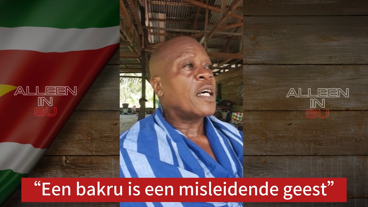 FLO: “ Reinig ie atie dan ie no ab’ last fu bakru! “ 
