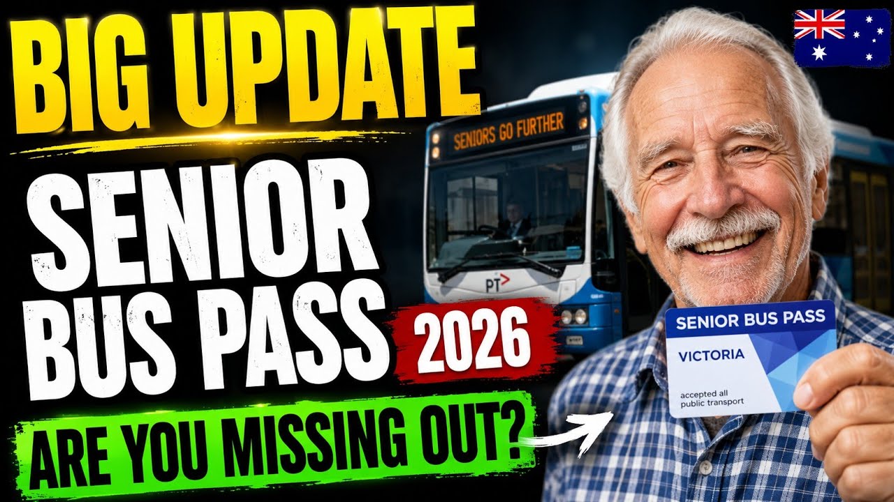 Big Update! Australian Senior Bus Pass and Travel Concession Rules 2026 