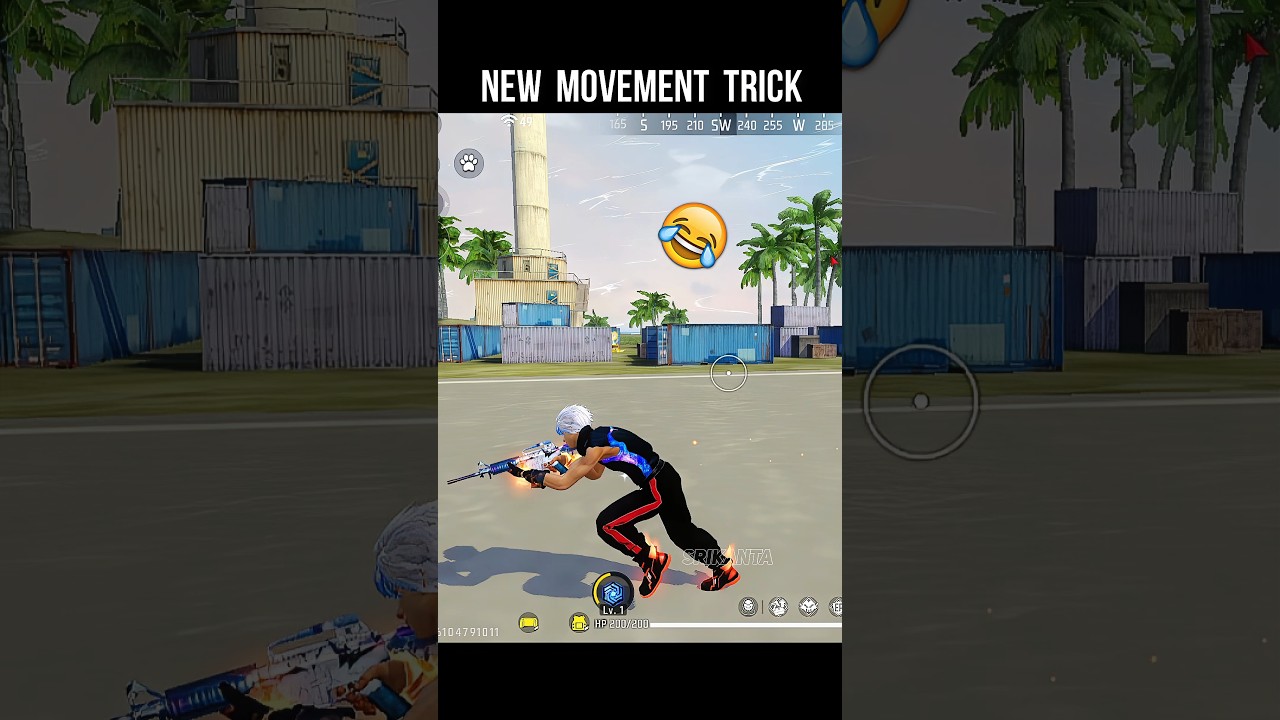 New Movement Trick 🔥 Running Character Tricks #srikantaff