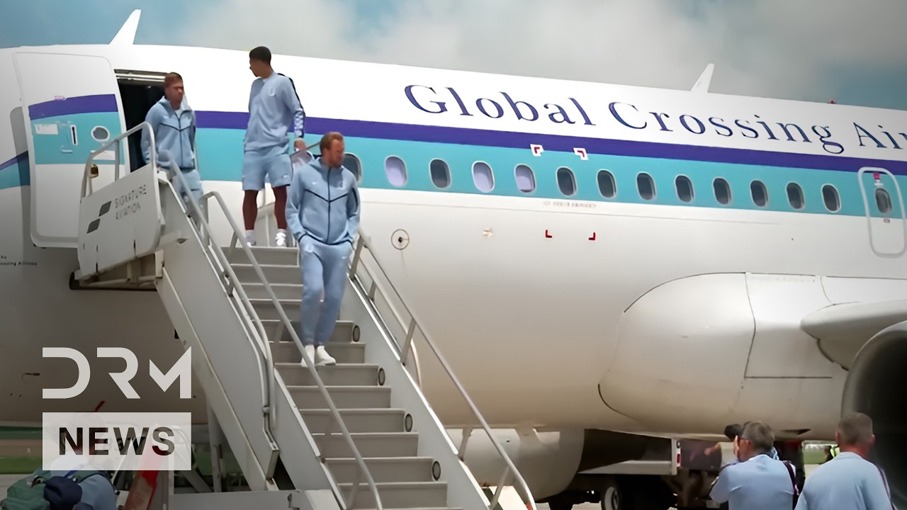 Harry Kane & England Arrive in Kansas City for FIFA World Cup 2026 | Team Ready for Croatia | AD1Z