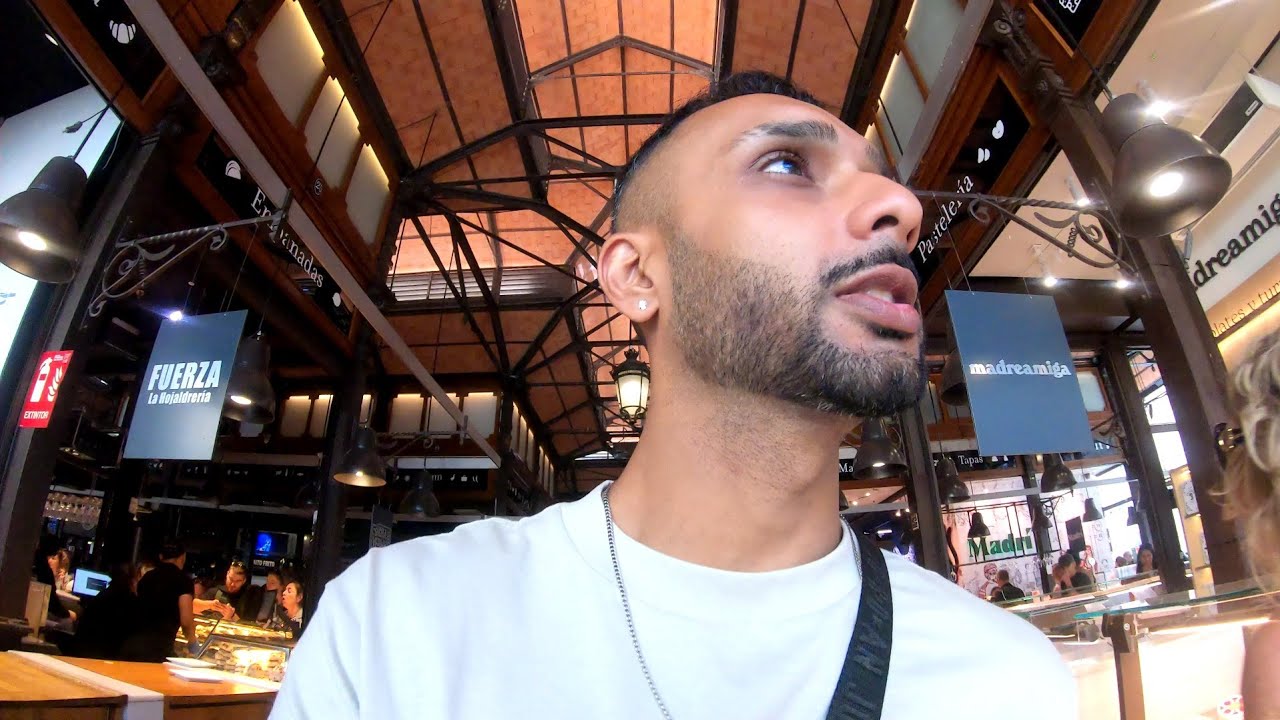 Trying out Mercado de San Miguel In Spain! 🇪🇸