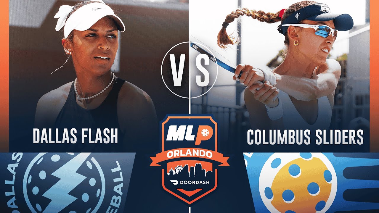 Dallas Flash Pickleball v Columbus Sliders at the MLP Orlando presented by DoorDash
