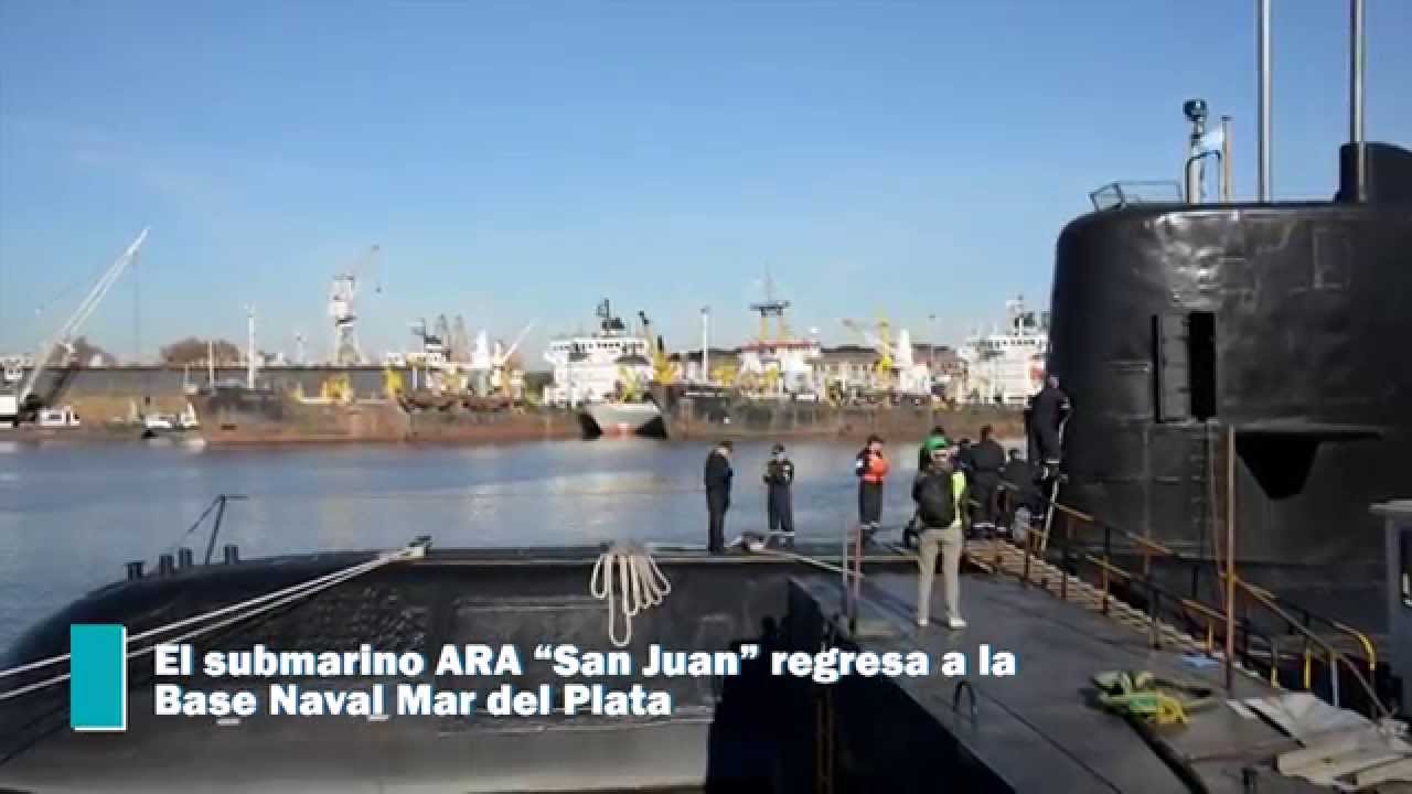 El submarino ARA 