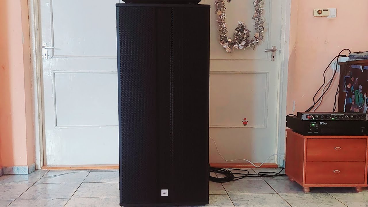 The Box pro Tp 218-hangteszt.