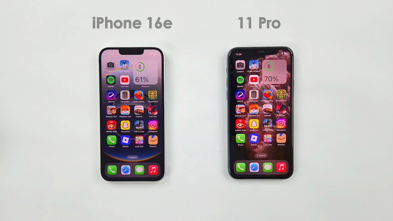 iPhone 11 Pro vs iPhone 16e - SPEED TEST!