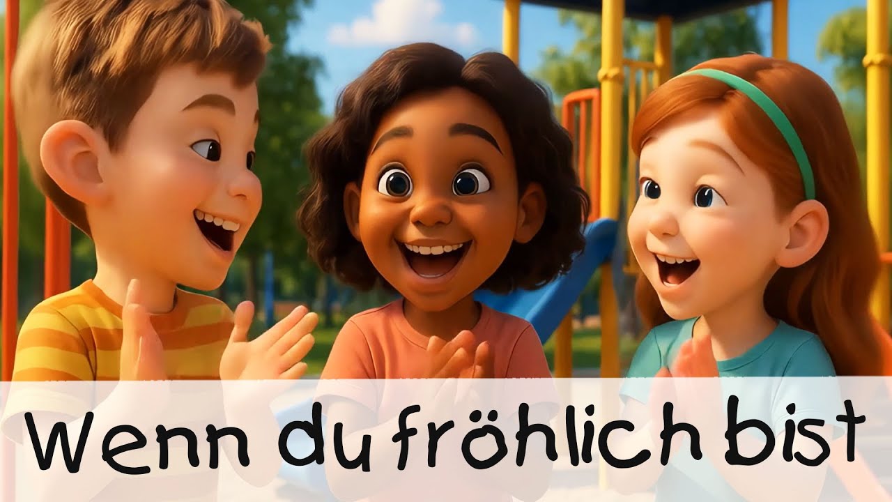 Wenn du fr&ouml;hlich bist || KINDERLIEDER 3D