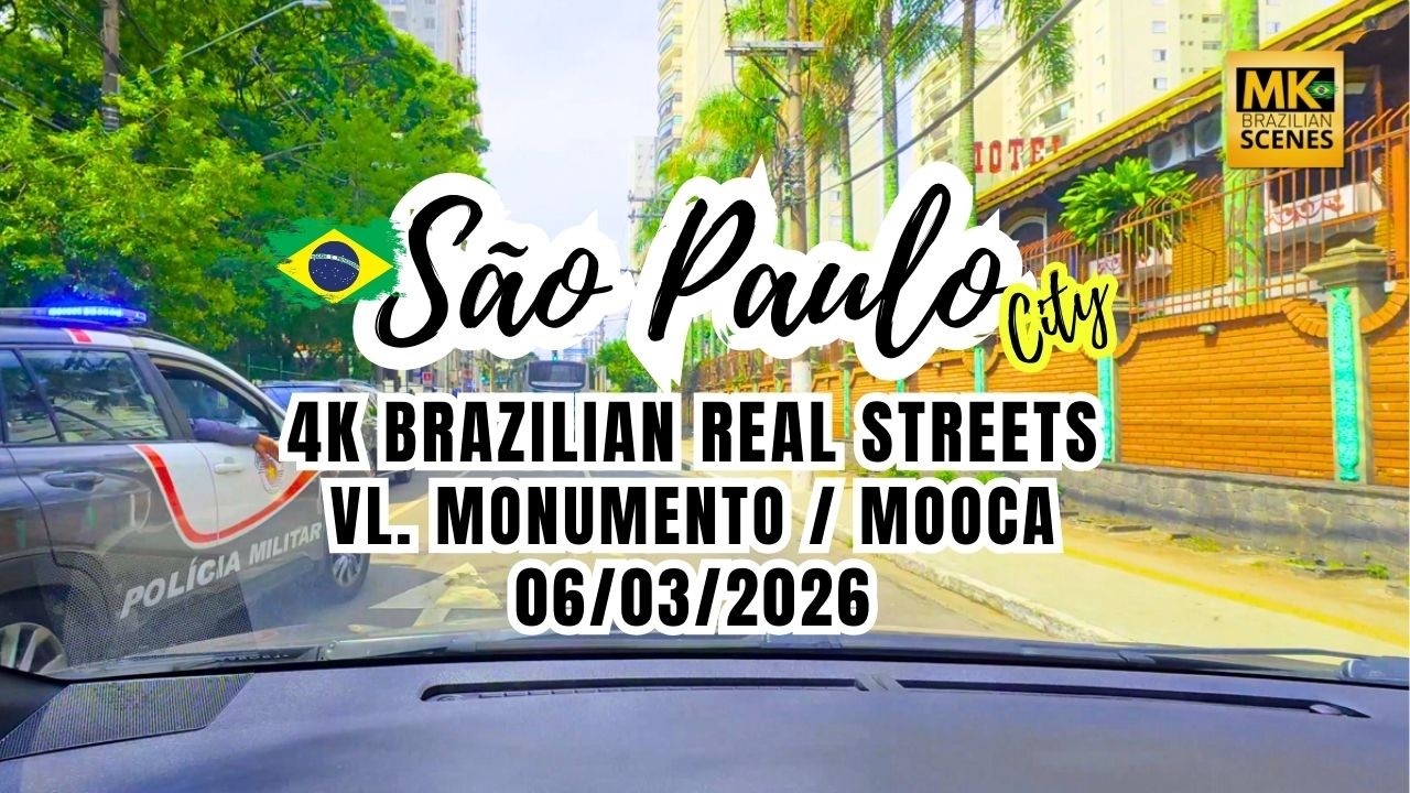 06/03/2026 - 4K Brazil’s Real Streets – São Paulo Urban Life | Vila Monumento & Mooca - 00057