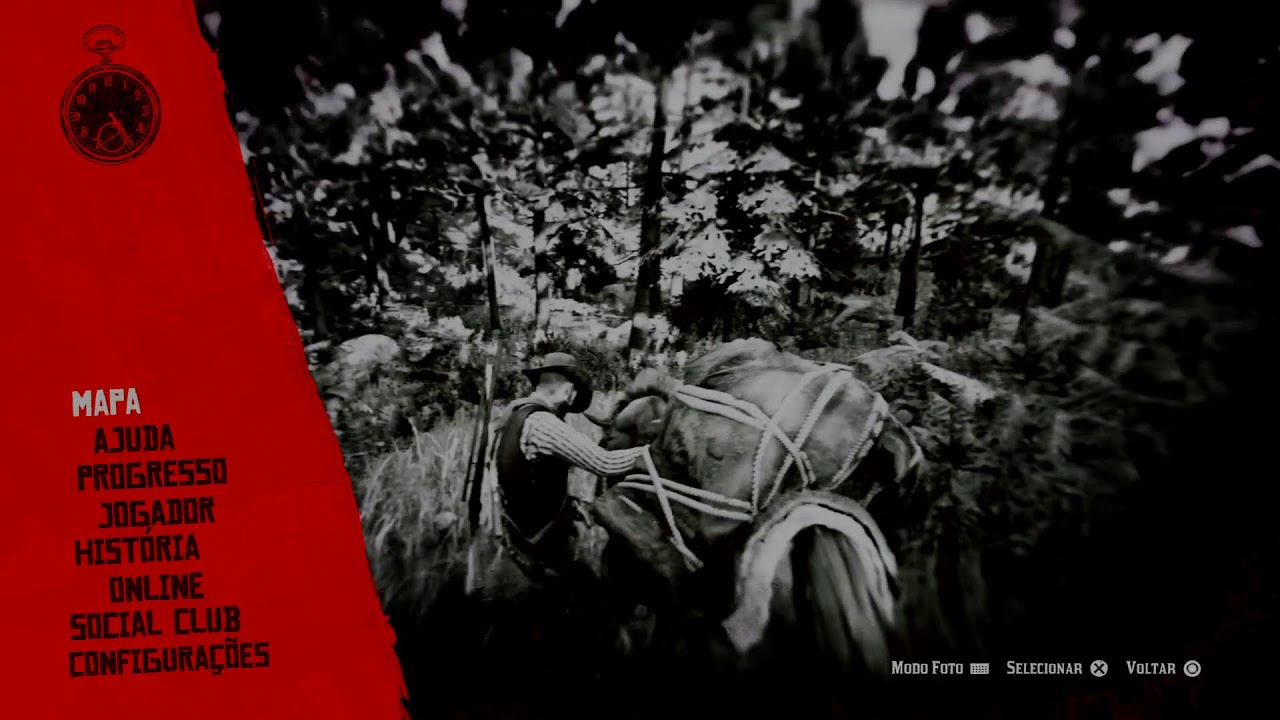 Red Dead R. 2 - With John - Exploring - PS4